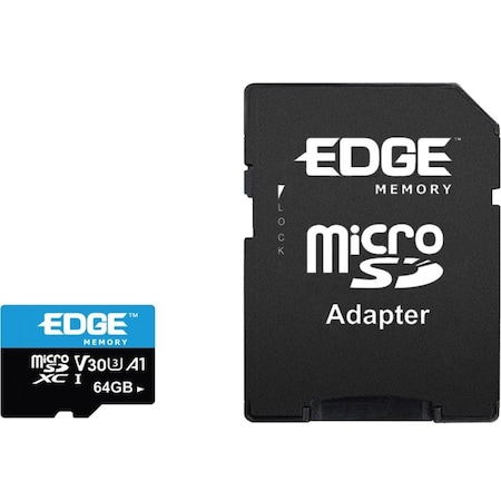 64Gb Microsdxc Vsc (V30 U3) Memory Card W/ Adapter